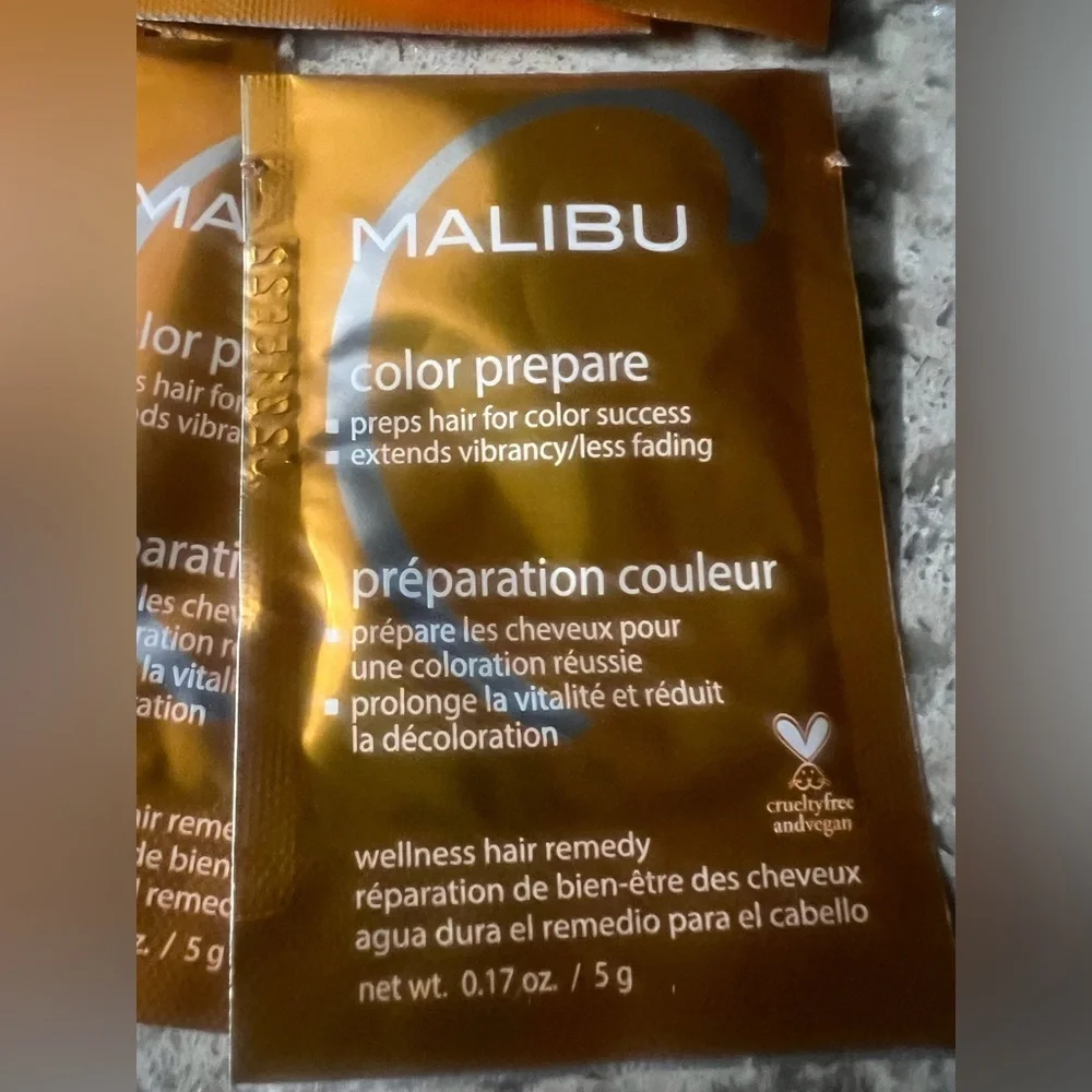 Malibu C Color Prep.Hair Treatment  12 unopened, unboxed